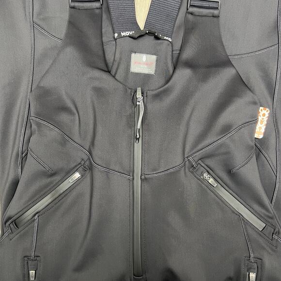 Free People Snow Bibs Size XL Womens Black POwder Vixen Softshell Movement - Picture 13 of 16